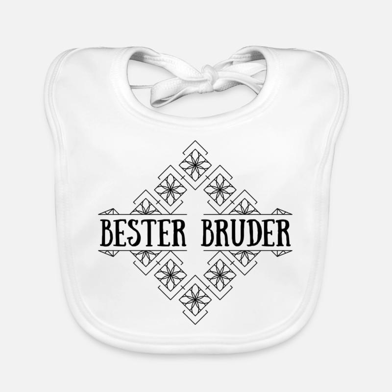 Bester Bruder Baby Bio-Lätzchen