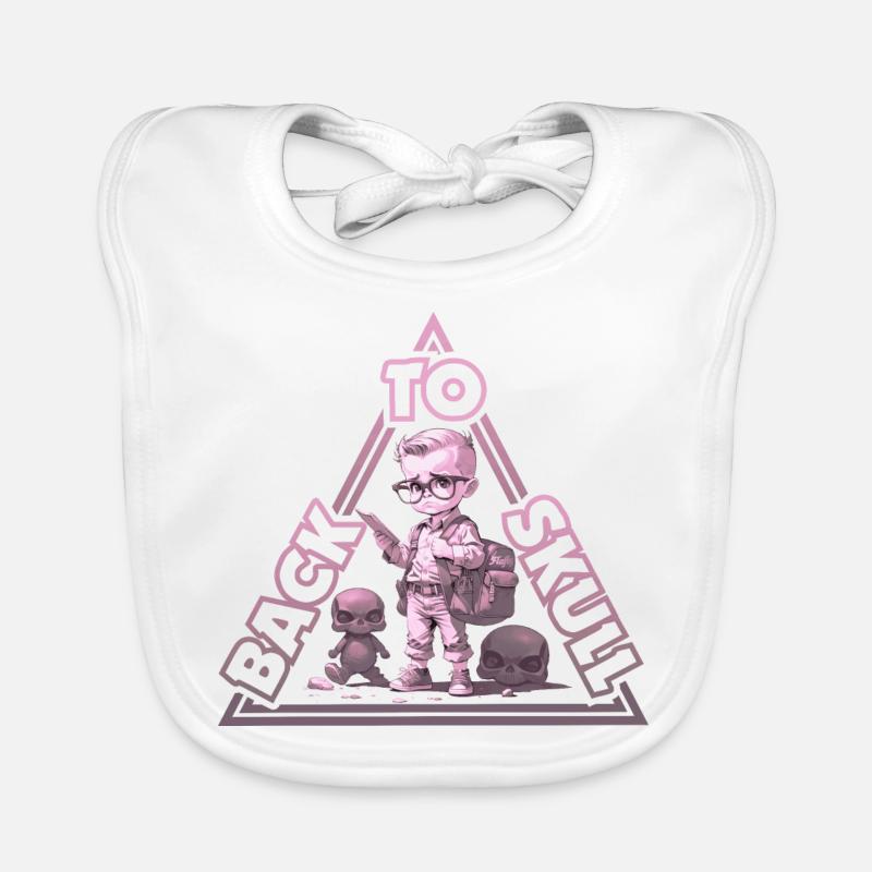 Back to school Organic Baby Bibs