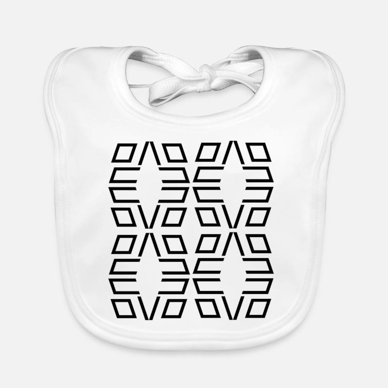 Einzigartige Form Baby Bio-Lätzchen