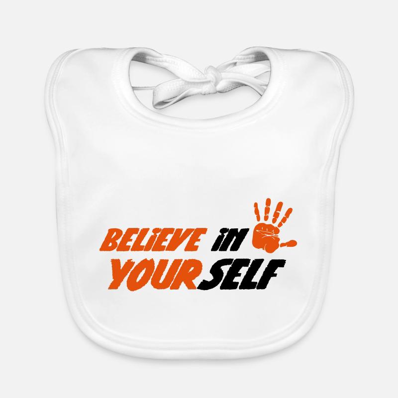 Glaub an dich Baby Bio-Lätzchen