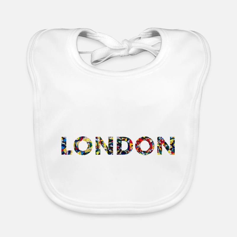 LONDRES Bavoir bio Bébé