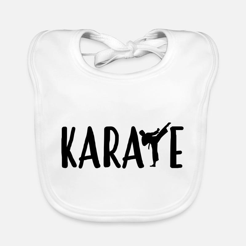 Karate - Karateka Organic Baby Bibs