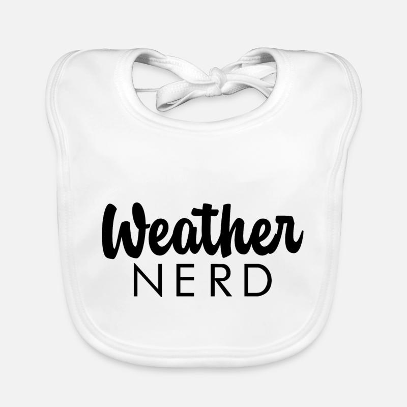 Weather Nerd 3 Organic Baby Bibs