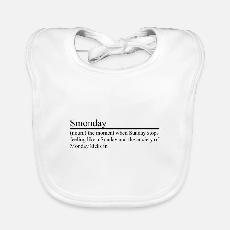 Smonday Bavoir bio Bébé