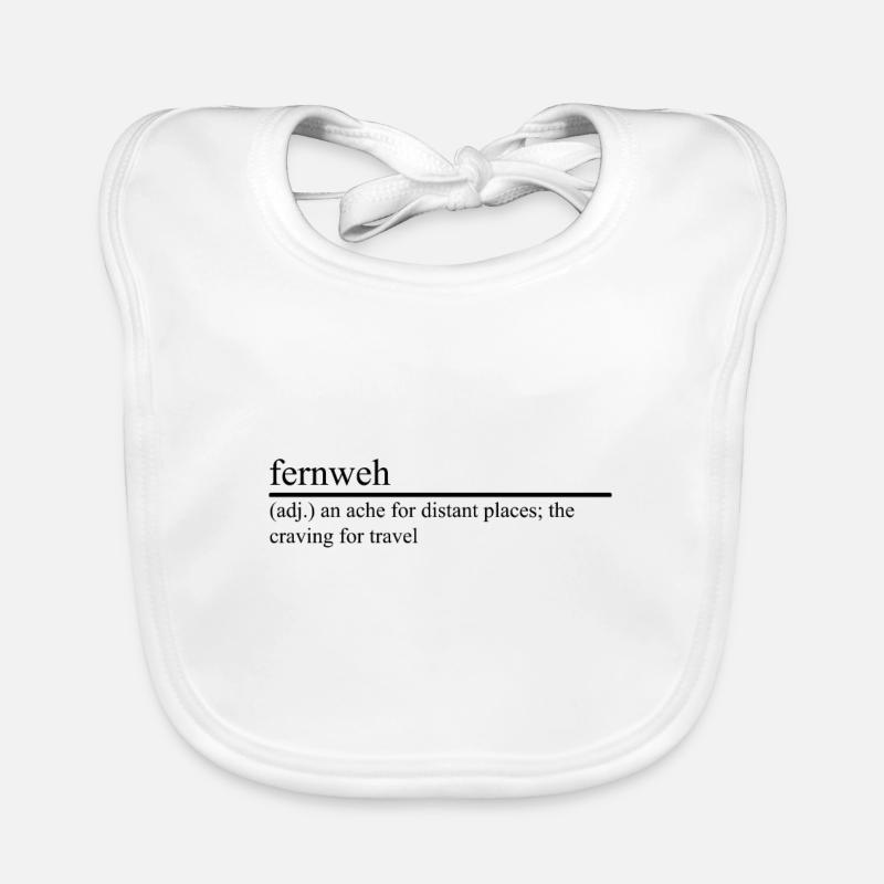 Fernweh Baby Bio-Lätzchen