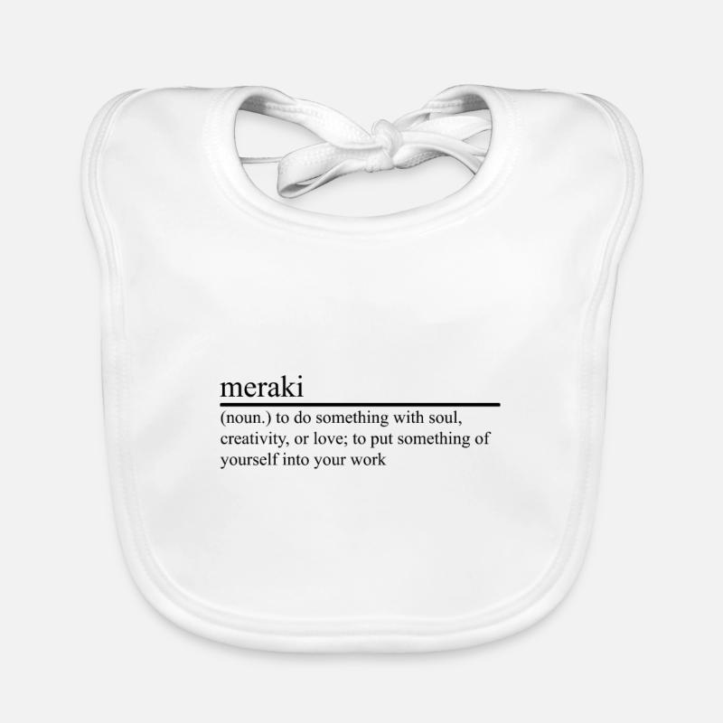 Meraki Bavoir bio Bébé