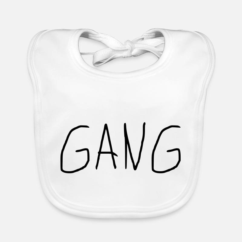 CORRIDOR - Organic Baby Bibs - white