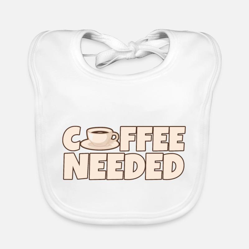 Coffee Needed 4 Baby Bio-Lätzchen