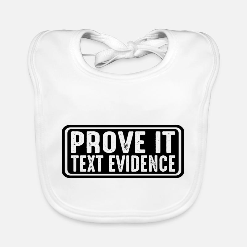 Prove It, Text Evidence 32 Organic Baby Bibs