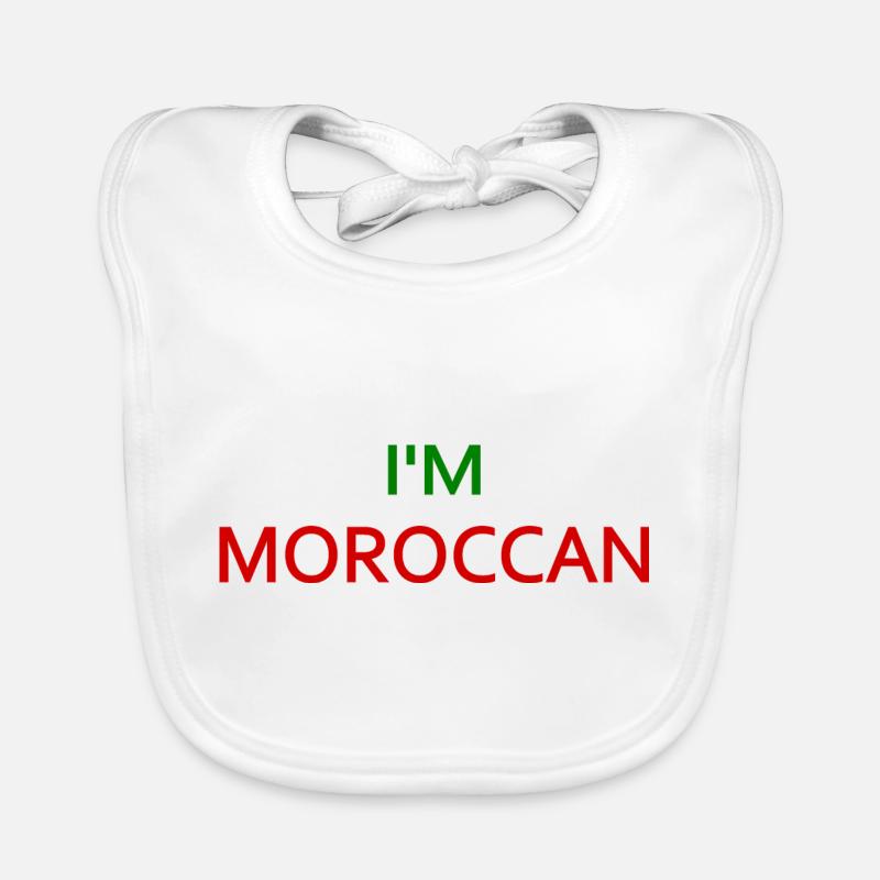 I'm moroccan Bavoir bio Bébé