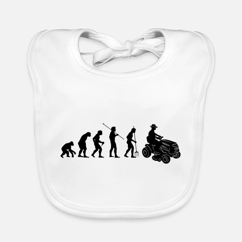 Lawn Tractor Evolution Ride-on Mower Lawn Mower Organic Baby Bibs