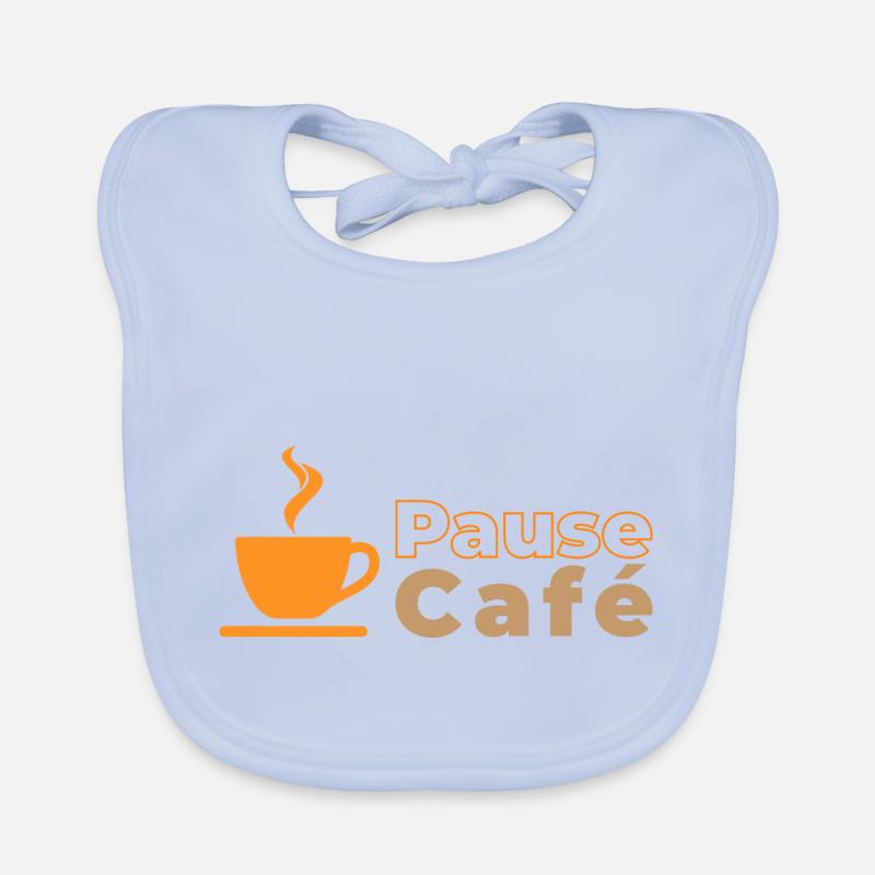 Pause café Bavoir bio Bébé