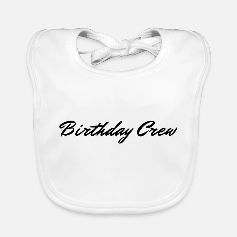 Équipe d’anniversaire Bavoir bio Bébé