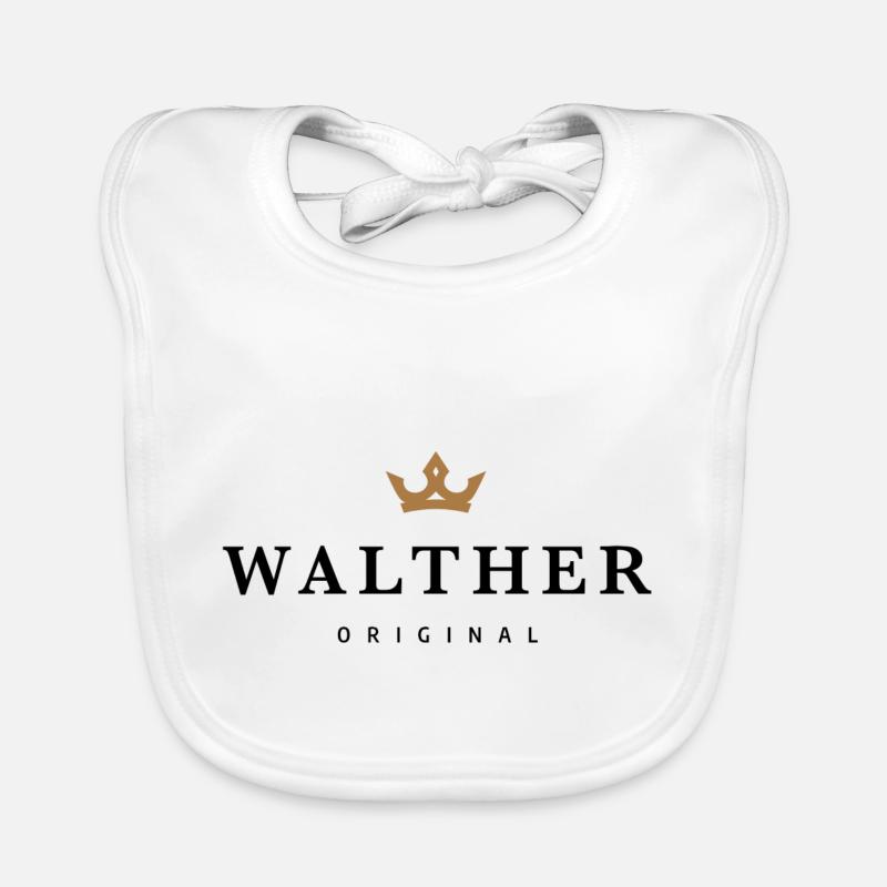 Walther - Baby Bio-Lätzchen - Weiß