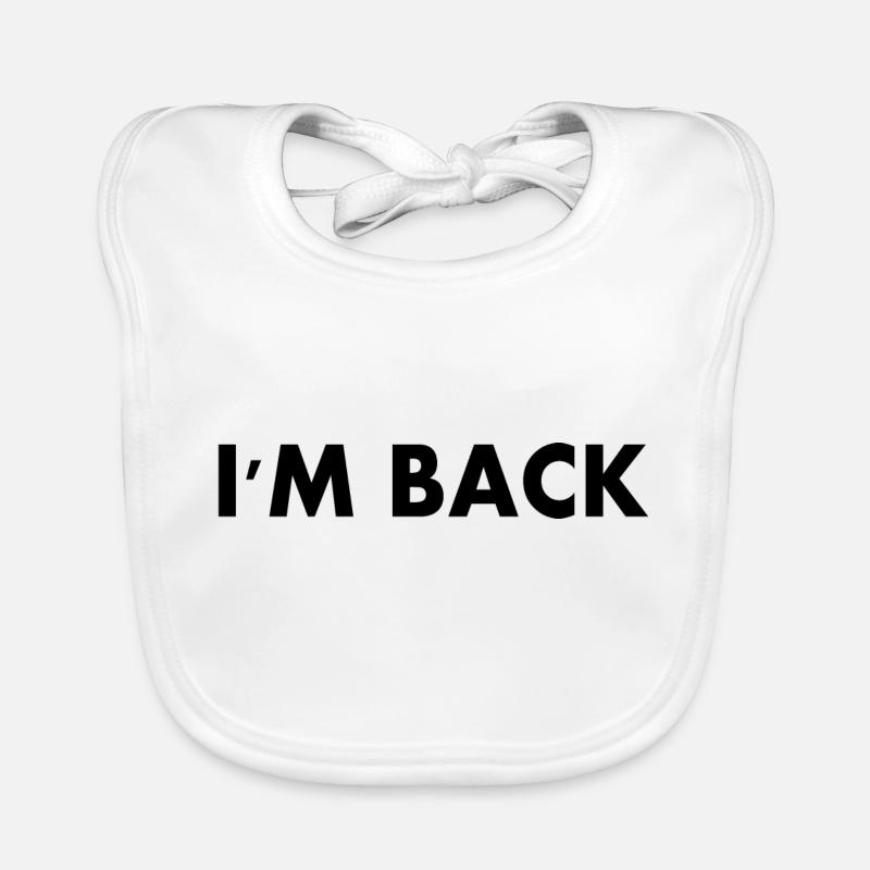 I'm back Baby Bio-Lätzchen