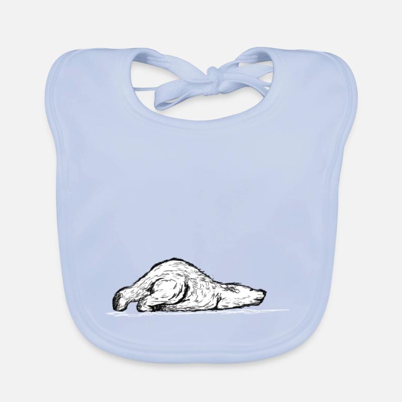 Eisbär Baby Bio-Lätzchen