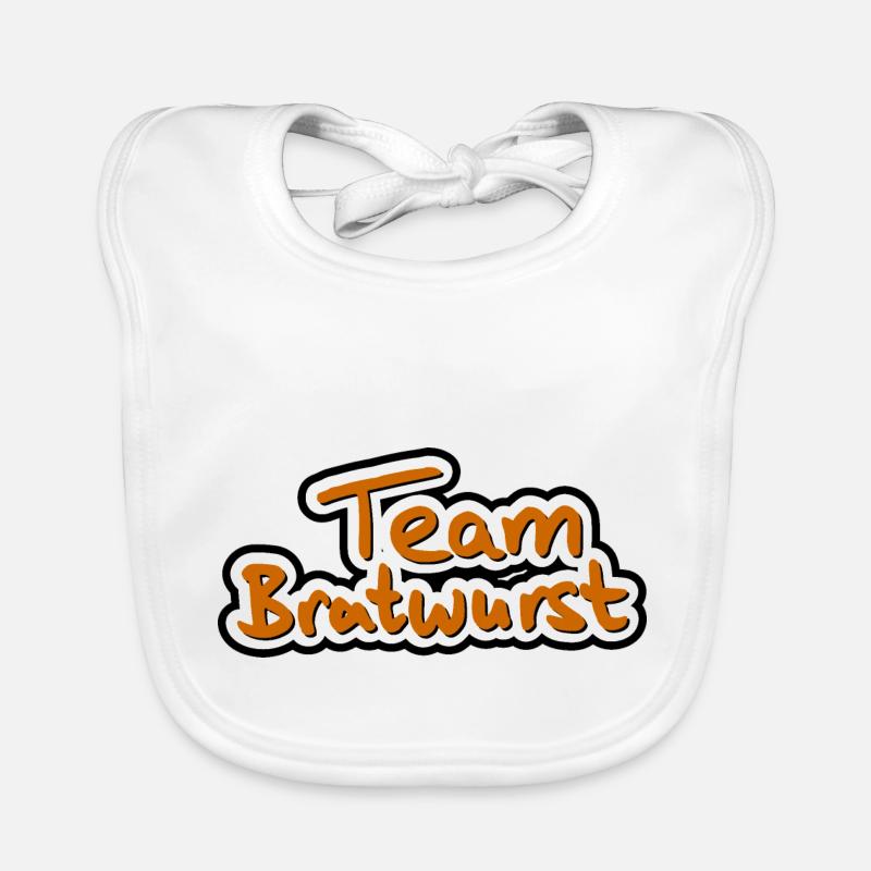 Team Bratwurst Baby Bio-Lätzchen