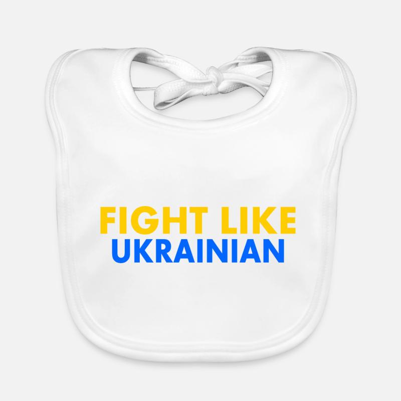 Fight like ukrainian Bavoir bio Bébé