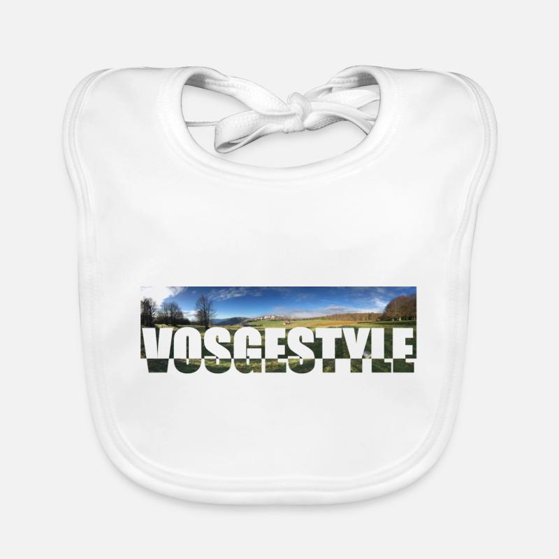 Vogesen-Briefe Baby Bio-Lätzchen