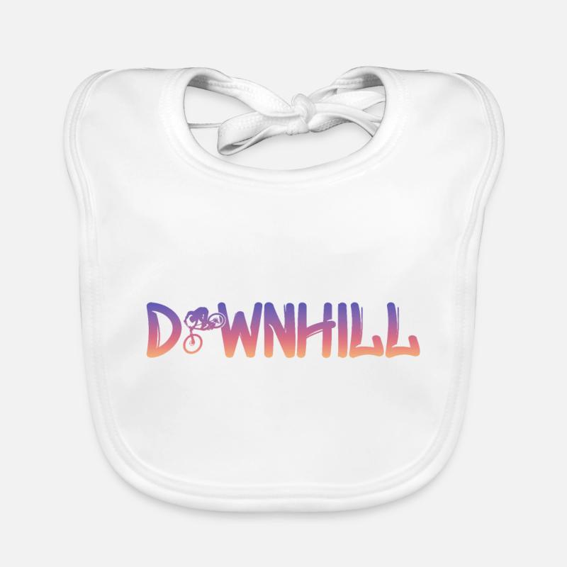 Downhill mit Biker Baby Bio-Lätzchen