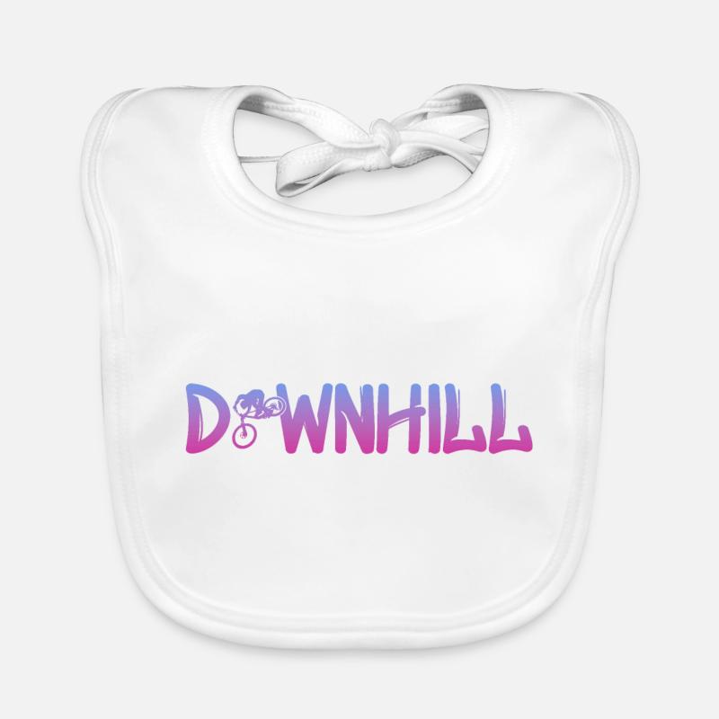 Downhill mit Biker Baby Bio-Lätzchen