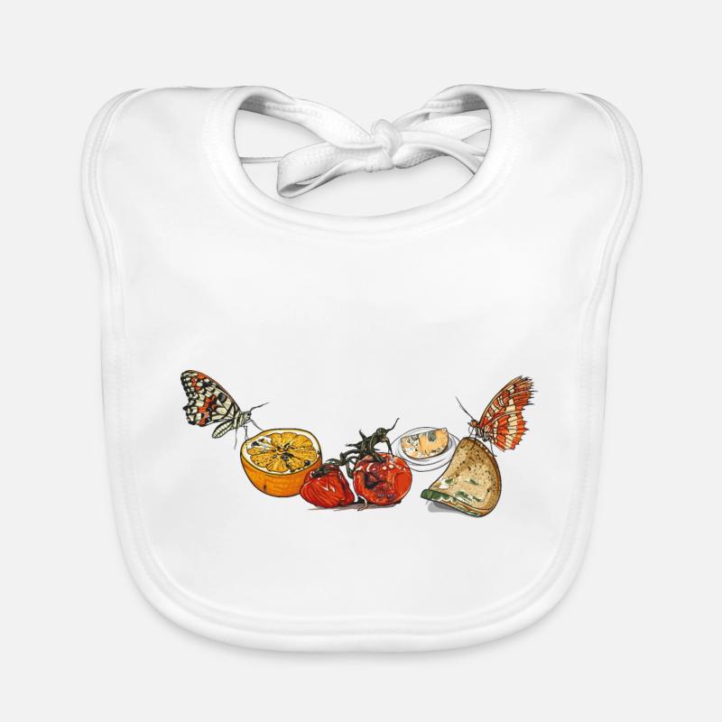 Moisissure // Nourriture Bavoir bio Bébé