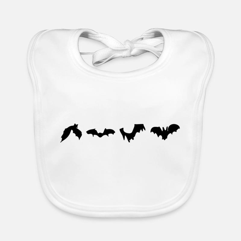 fledermäuse Baby Bio-Lätzchen