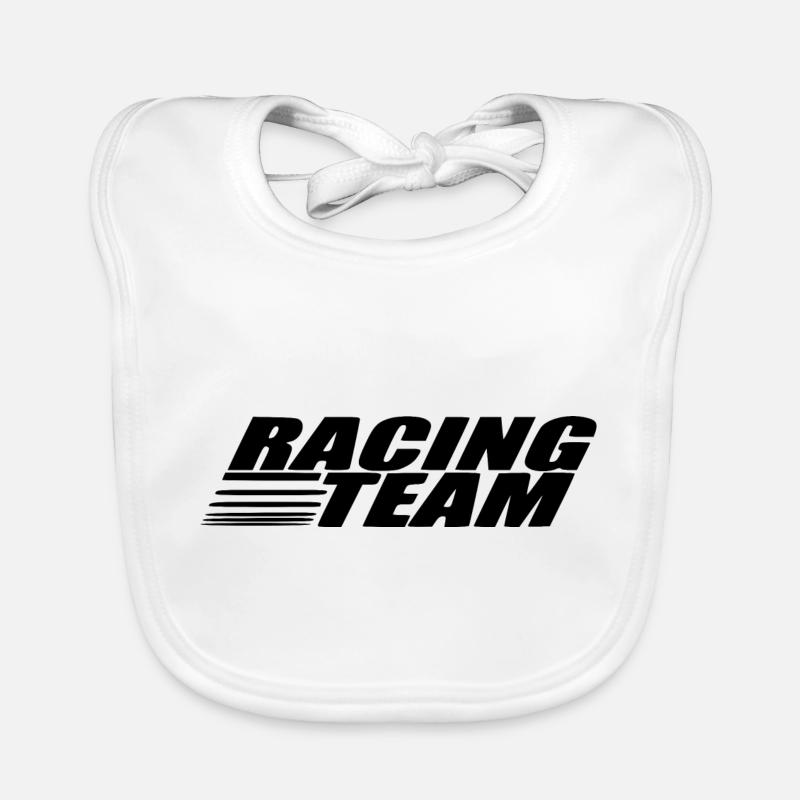 Racing Team Organic Baby Bibs