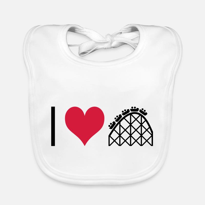 ichliebeachterbahn Organic Baby Bibs