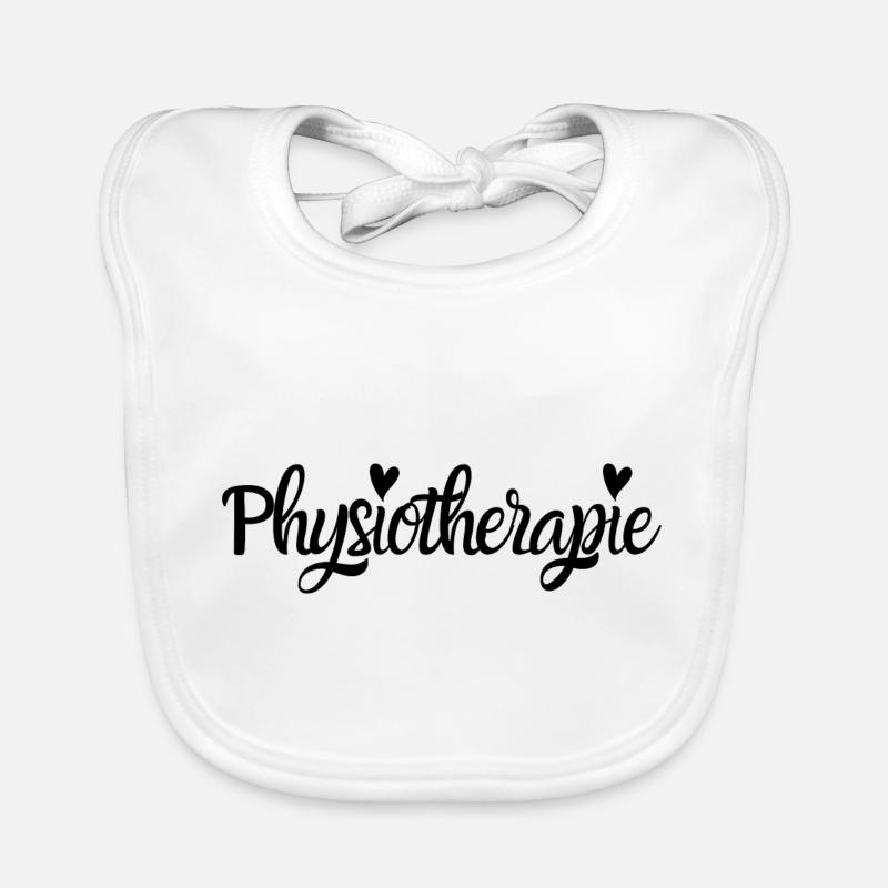 Physiotherapy - Gift for Physios Organic Baby Bibs