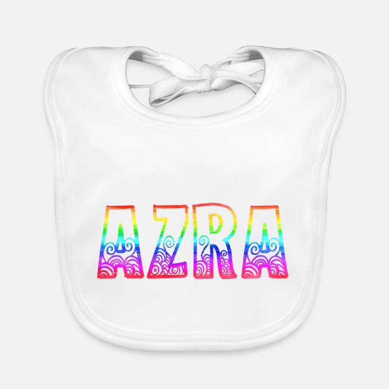 Azra RS Rainbow Organic Baby Bibs