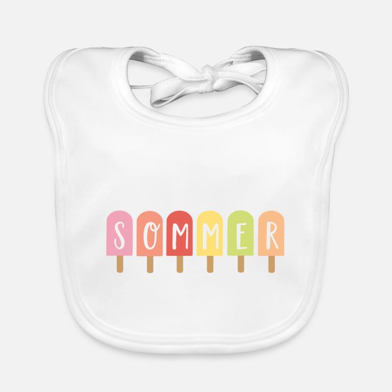 Sommer Baby Bio-Lätzchen