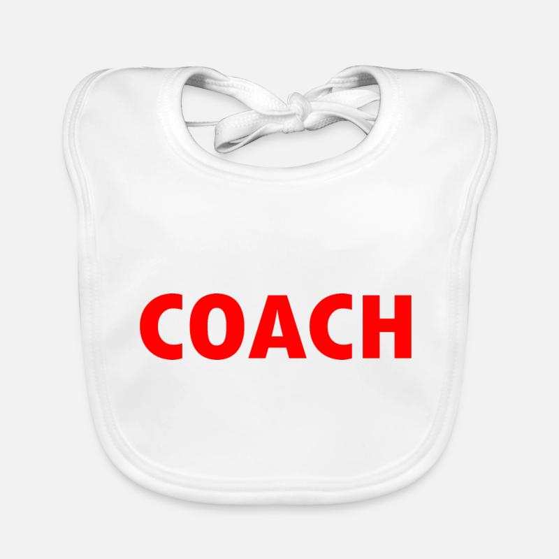 Coach Bavoir bio Bébé
