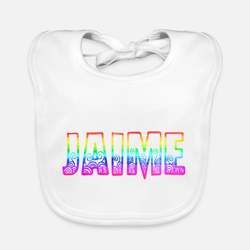 jaime rs regenbogen Baby Bio-Lätzchen