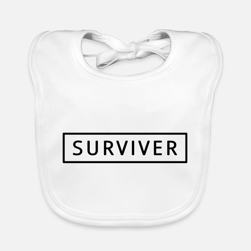 Survivant Bavoir bio Bébé