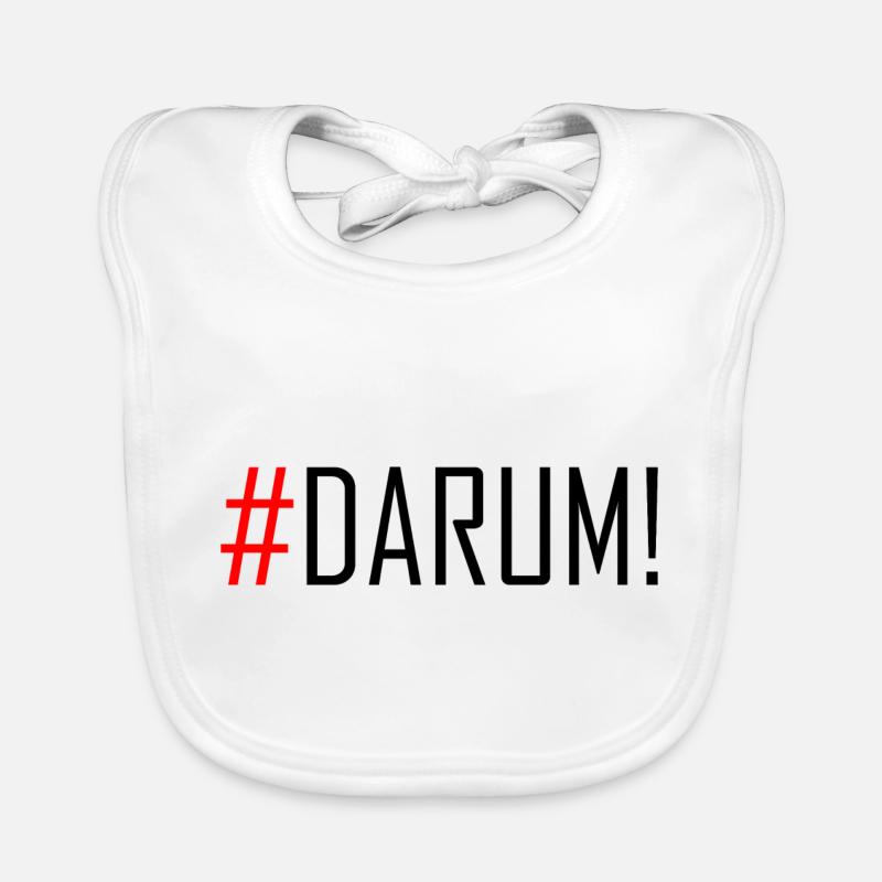 Unterkünfte in Darum - Baby Bio-Lätzchen - Weiß