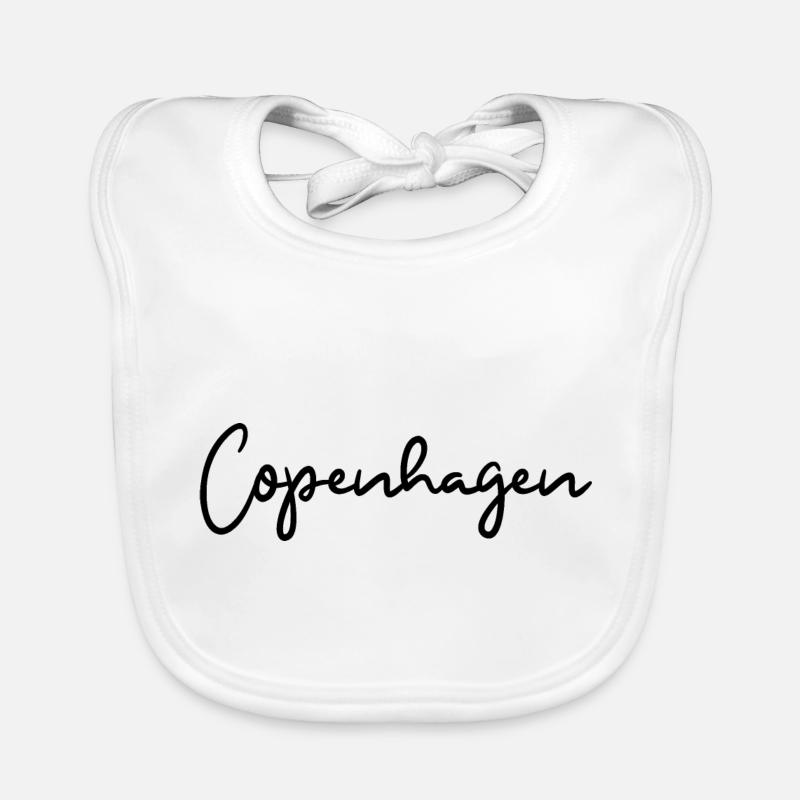 Copenhague, Danemark Bavoir bio Bébé