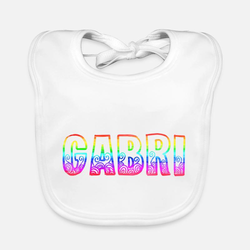 Gabriel RS Arc-en-ciel Bavoir bio Bébé