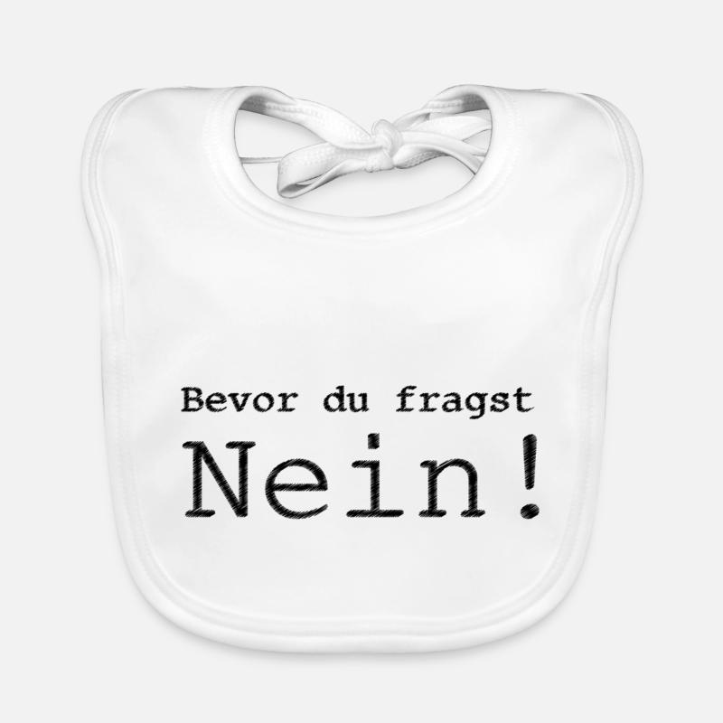 Nein Baby Bio-Lätzchen