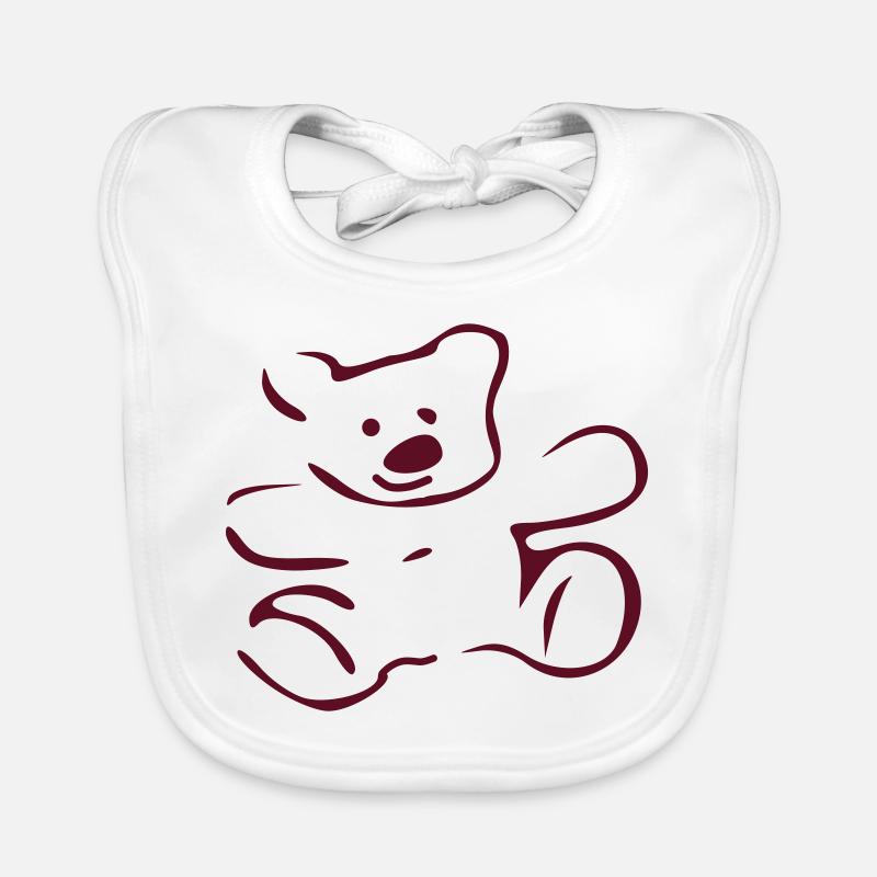 teddybear knut Baby Bio-Lätzchen