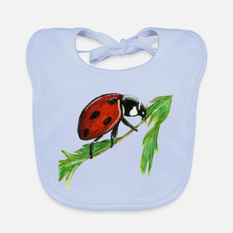 Marienkäfer Baby Bio-Lätzchen