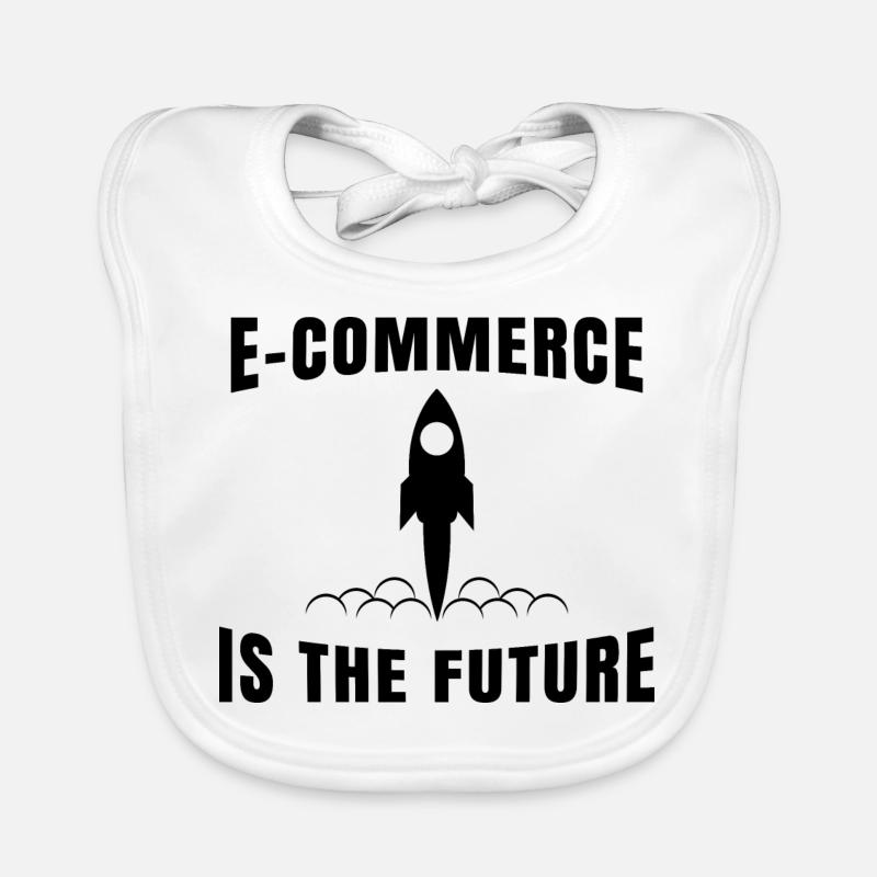 Commerce électronique Commerce en ligne disant commerce électronique Bavoir bio Bébé