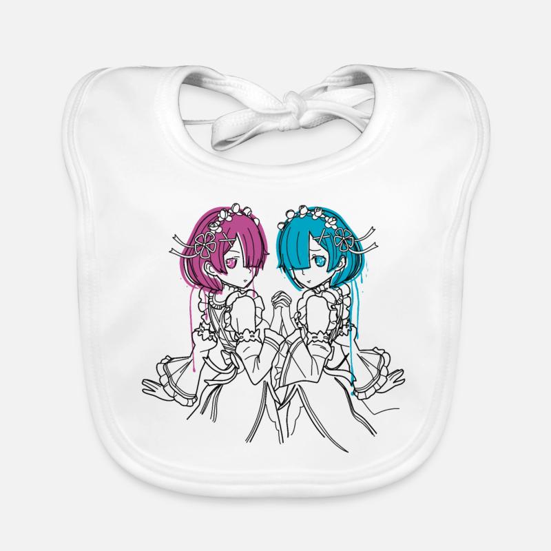 Twins c. 2 Bavoir bio Bébé