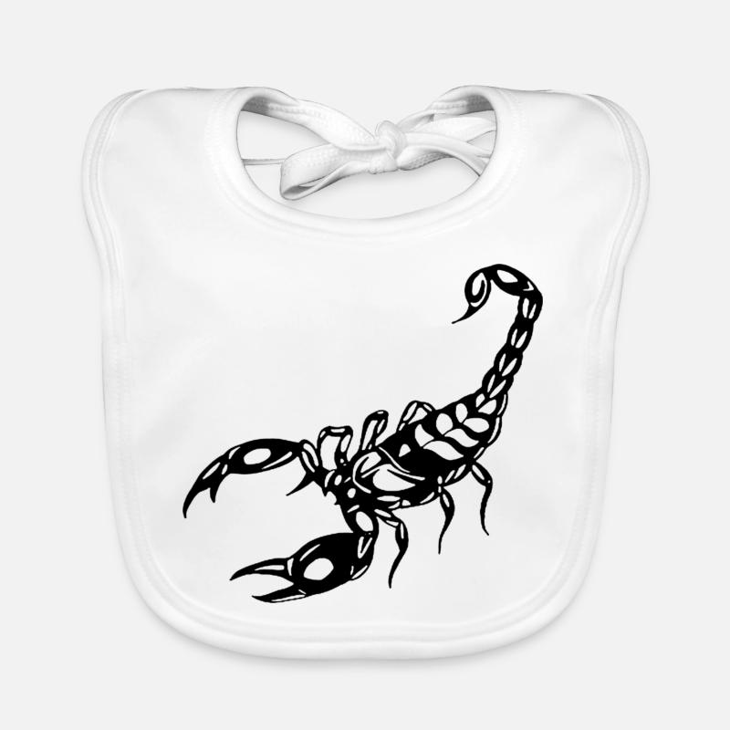 SKORPION Baby Bio-Lätzchen