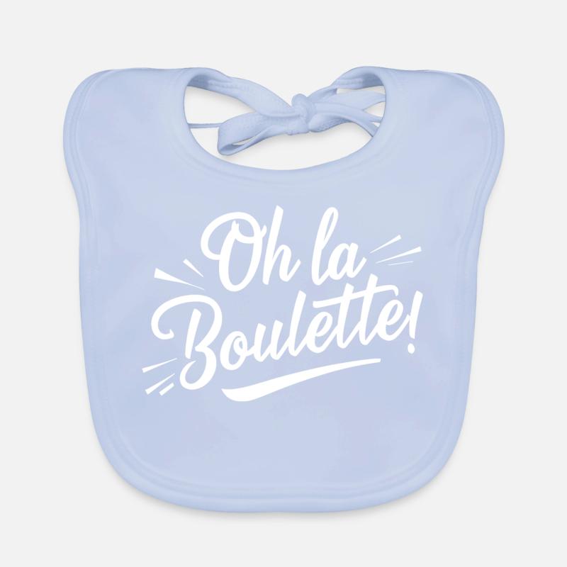 Oh la boulette! Bavoir bio Bébé
