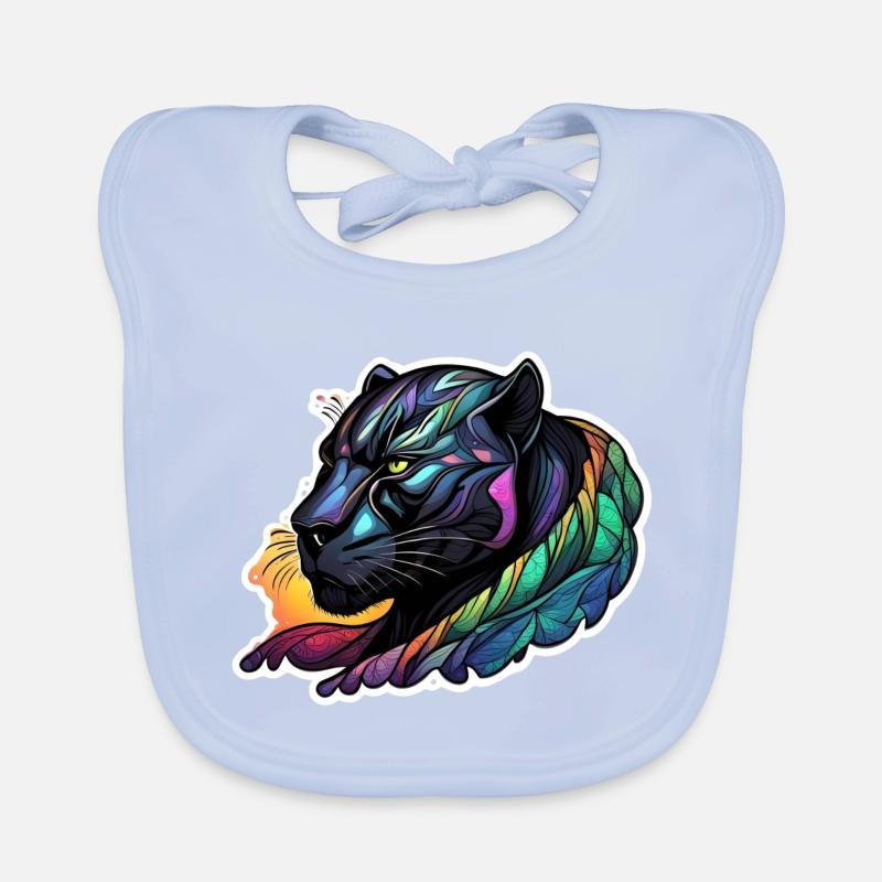 Panther Baby Bio-Lätzchen
