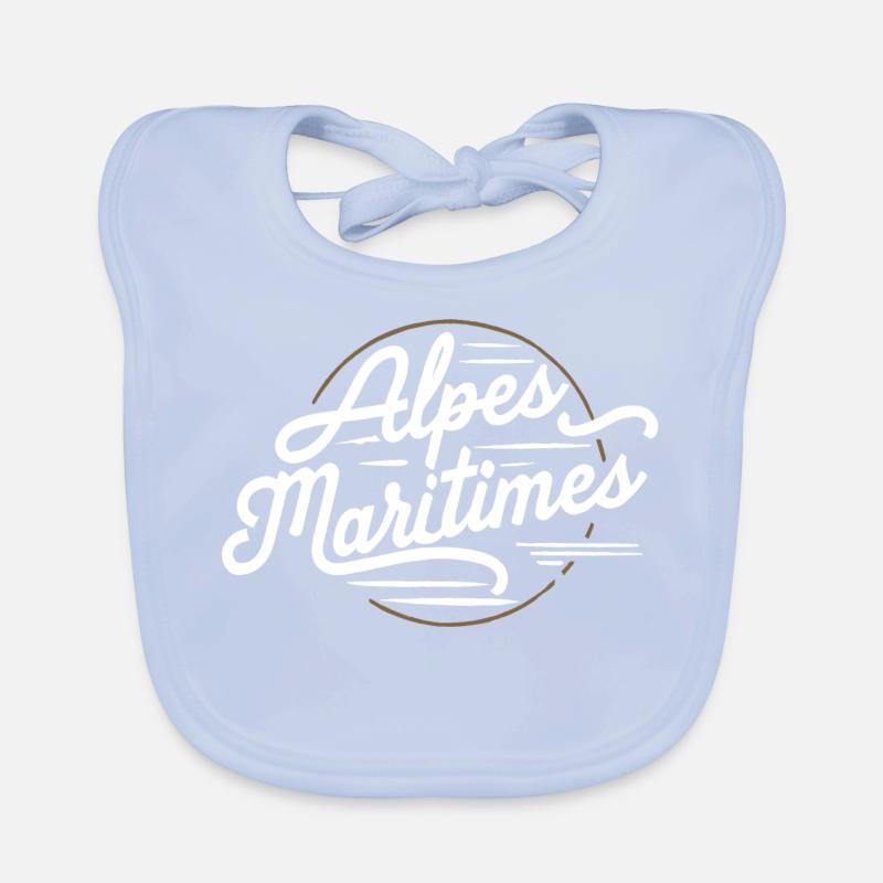 Alpes-Maritimes Bavoir bio Bébé