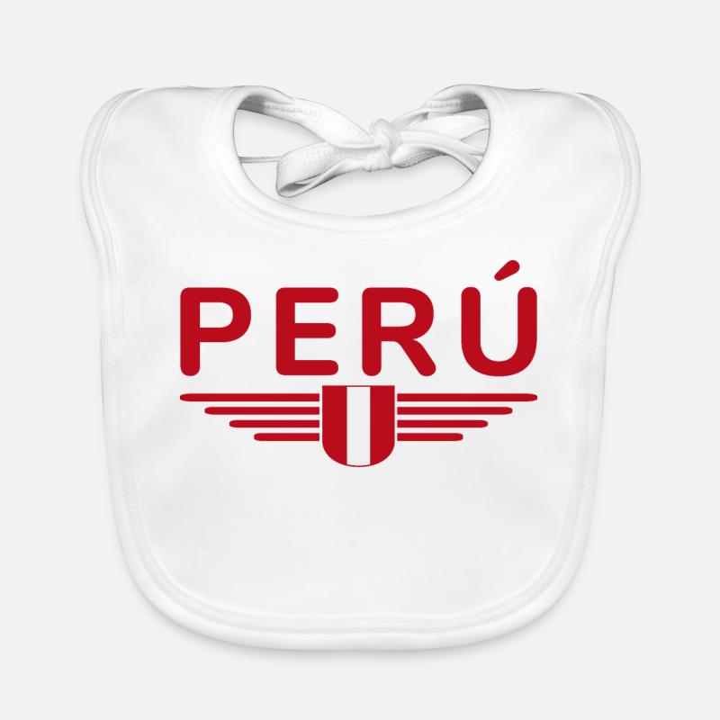 Pérou Design – Couleurs des Andes Bavoir bio Bébé