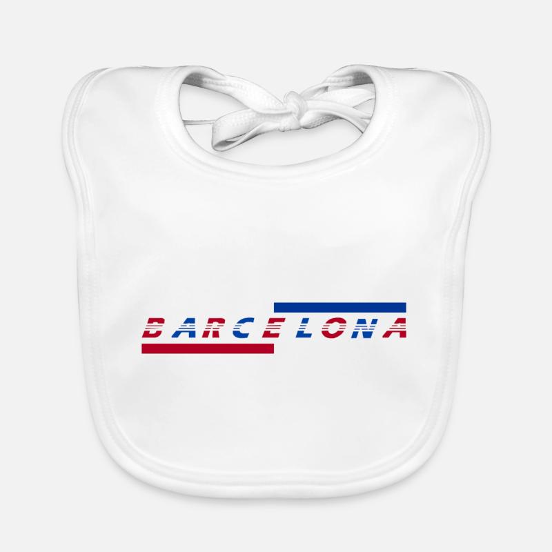 Barcelone Bavoir bio Bébé