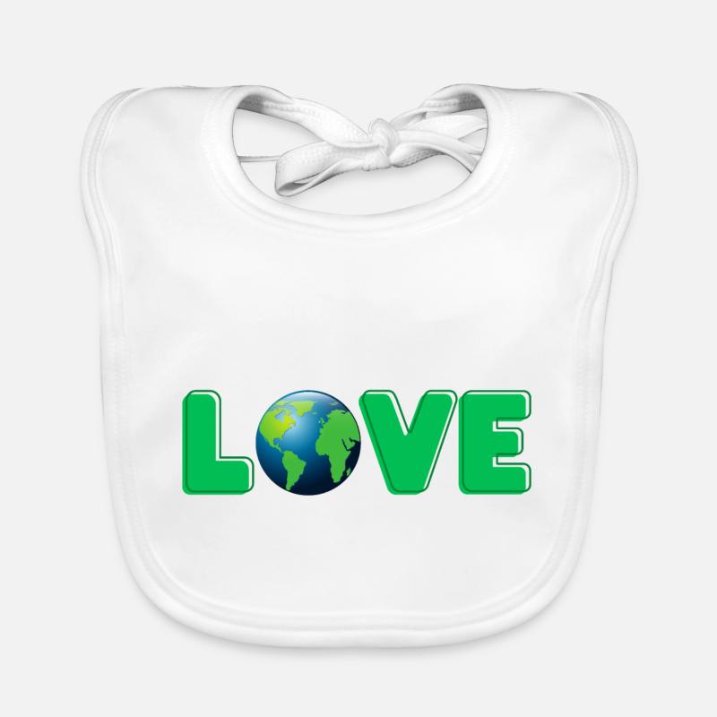 LIEBE Mutter Erde Baby Bio-Lätzchen